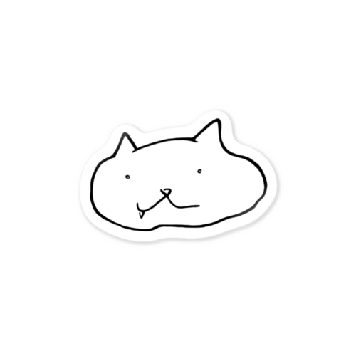 ヒゲなしつるにゃん Sticker