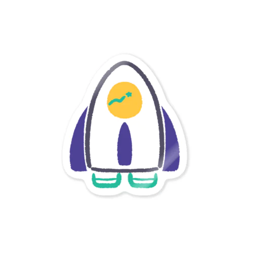 ロケット Sticker