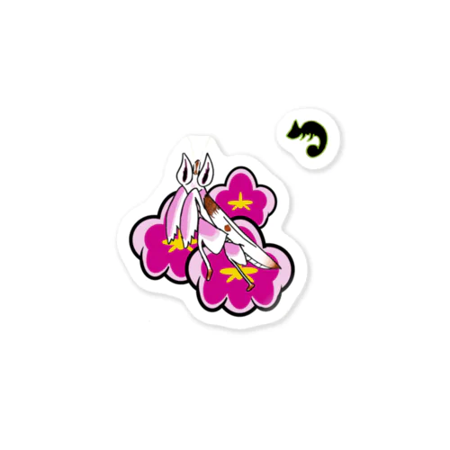 ハナカマキリのハナさん Sticker