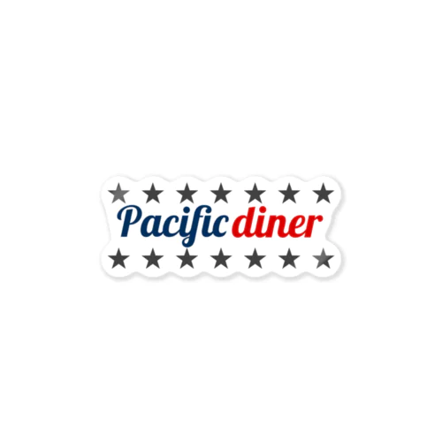 Pacific diner Sticker