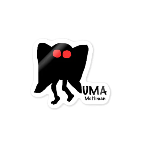 UMA Mothman ステッカー