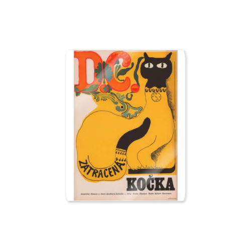 チェコ・KOCKA（=チェコ語で猫） Sticker