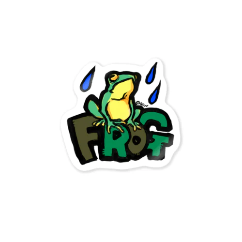 FROG ステッカー