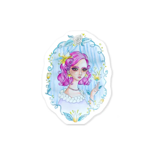 flower fairy Sticker