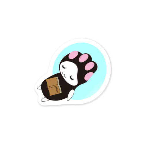 ねこきゅうランチ　ひと休み Sticker