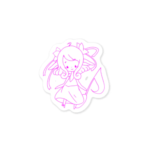 音楽ちゃん Sticker