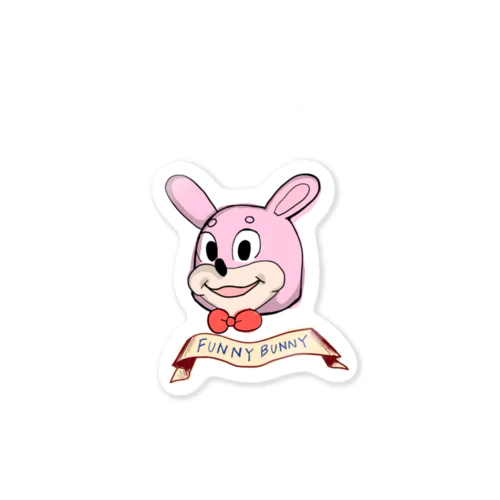 Funny Bunny Sticker