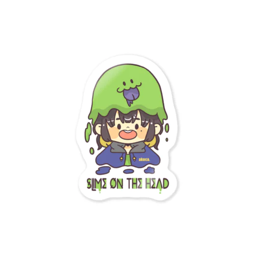 slime『a-ko-.』 Sticker