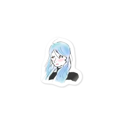 女の子 Sticker