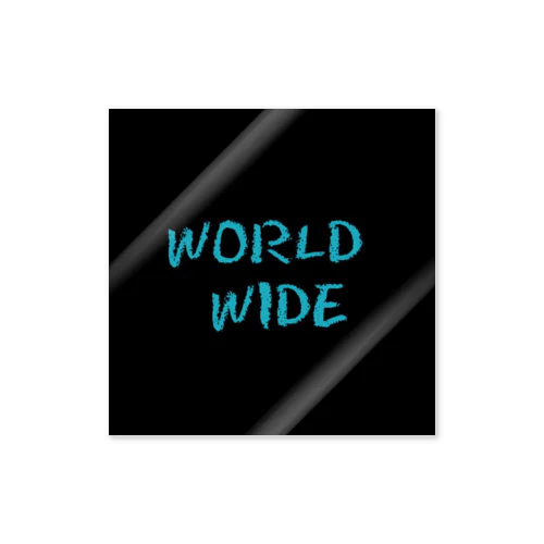 World Wide Sticker