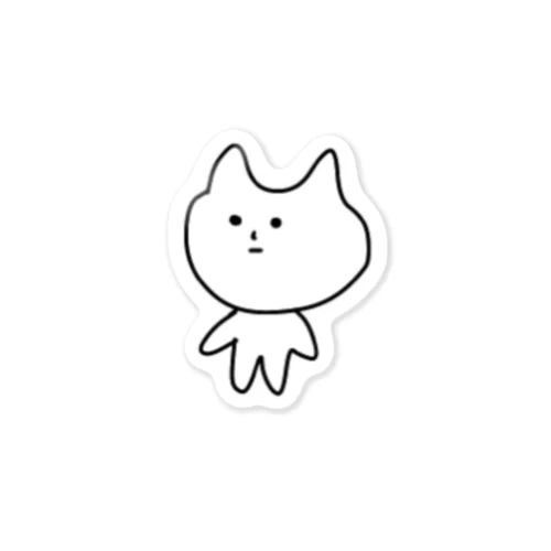 何かを察したねこ Sticker