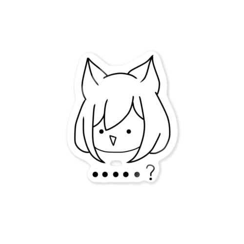 30秒狐神シリーズ 音ちゃん Sticker