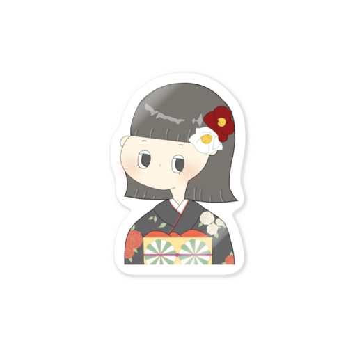 着物ガールズ Sticker