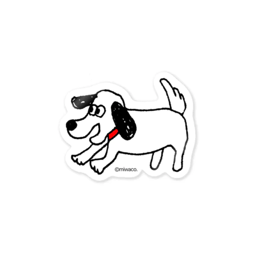 WONDELFUL DOG Sticker