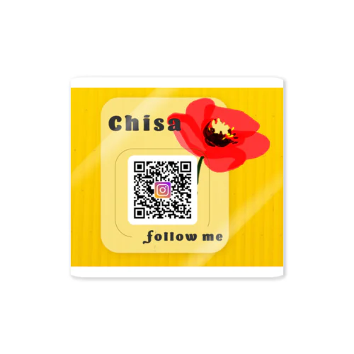 Follow me Sticker