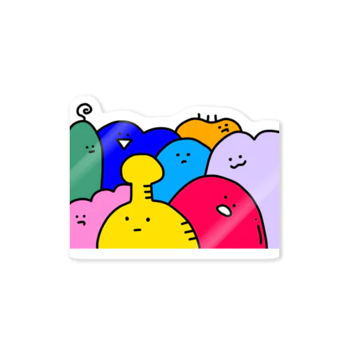 もわもわくん Sticker