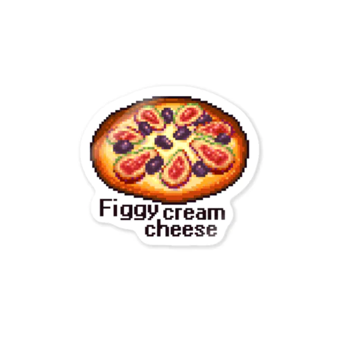 Sweet pizza Figgy cream cheese🧀 ステッカー