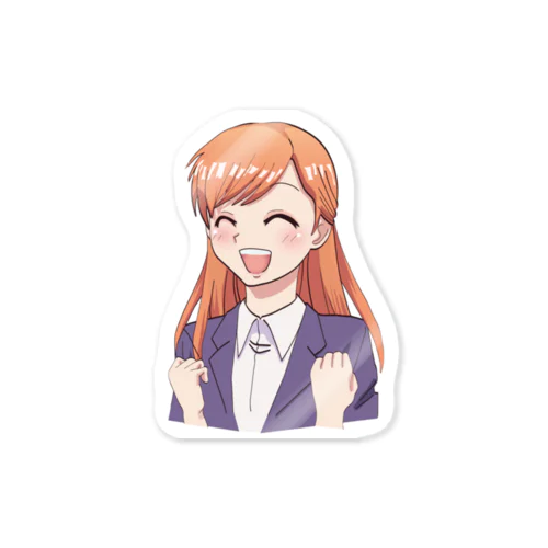 みかんちゃんステッカー Sticker