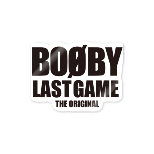 BOOBY LASTGAME Sticker