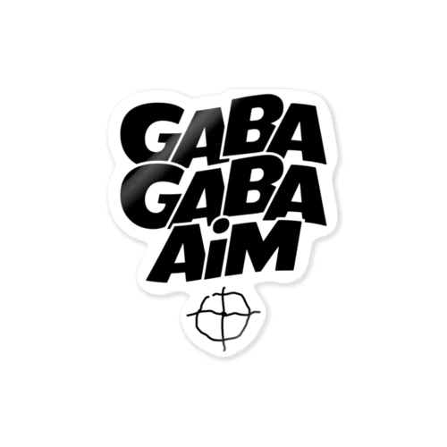 GABAGABA AiM  ステッカー