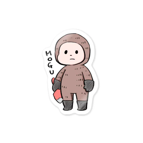 お庭のギャング！もぐらくん Sticker