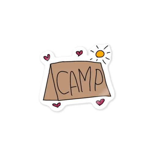 Camp ステッカー