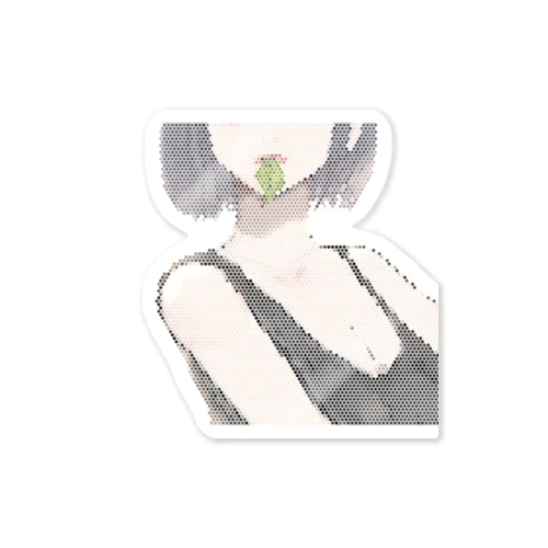 🍃　透過ドットver Sticker