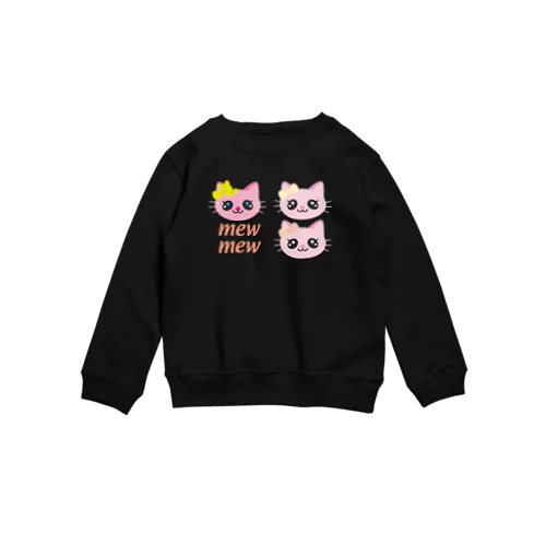 こねこのミューミュー Crew Neck Sweatshirt