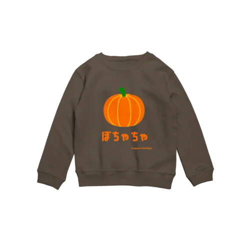 ぼちゃちゃSweat🎃(かぼちゃ) Crew Neck Sweatshirt