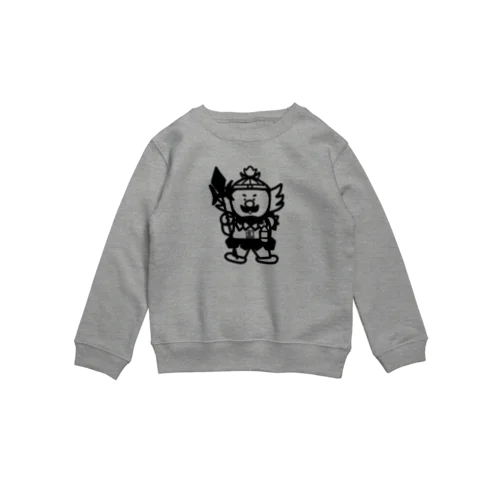 [キッズサイズあります。]毘沙門天さん。 Crew Neck Sweatshirt