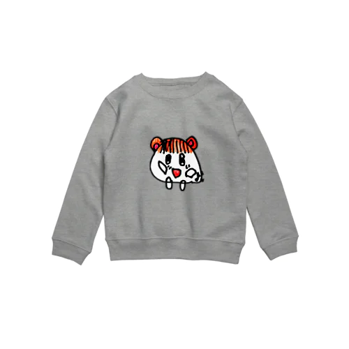 万歳ウタハムちゃん(Kids/修正版) Crew Neck Sweatshirt