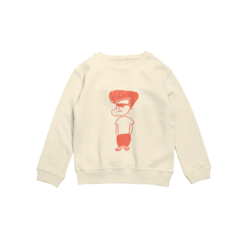 日本の商業デザイン Crew Neck Sweatshirt