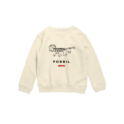 恐竜の化石、発見! Crew Neck Sweatshirt