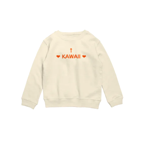 かわいい(確信) Crew Neck Sweatshirt