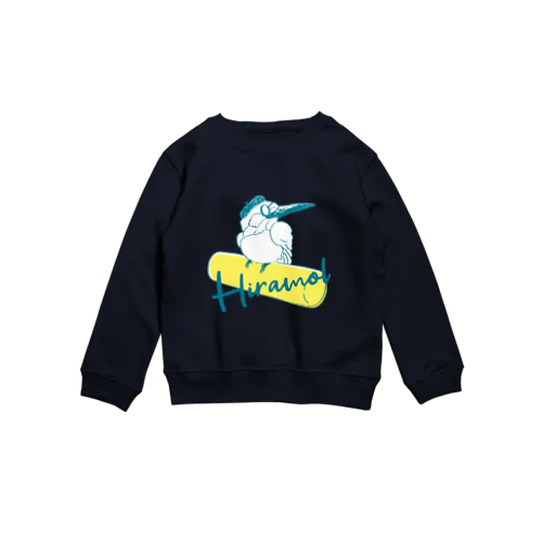 枚方モルックの会（BLUE） Crew Neck Sweatshirt