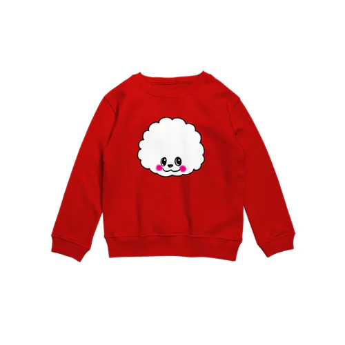 ふわふわアフロちゃん Crew Neck Sweatshirt