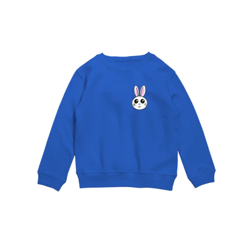 あしあとペタペタ Crew Neck Sweatshirt