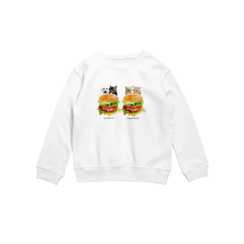 ホワイトkids110cm Crew Neck Sweatshirt