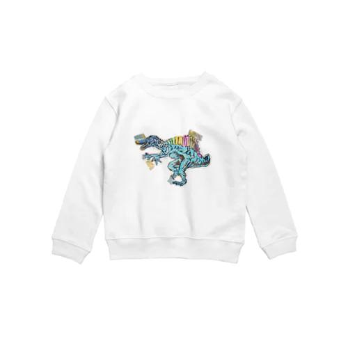 スピノサウルス Crew Neck Sweatshirt