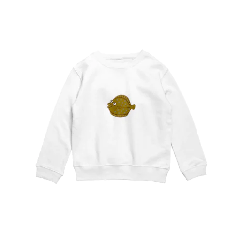 ひらめのつもり Crew Neck Sweatshirt