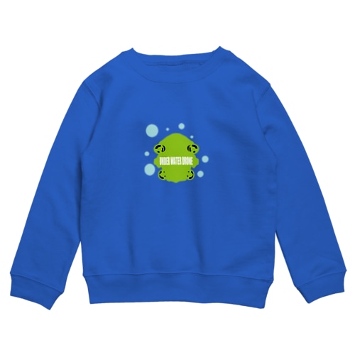 水中ドローン　ライムカラーバージョン Crew Neck Sweatshirt