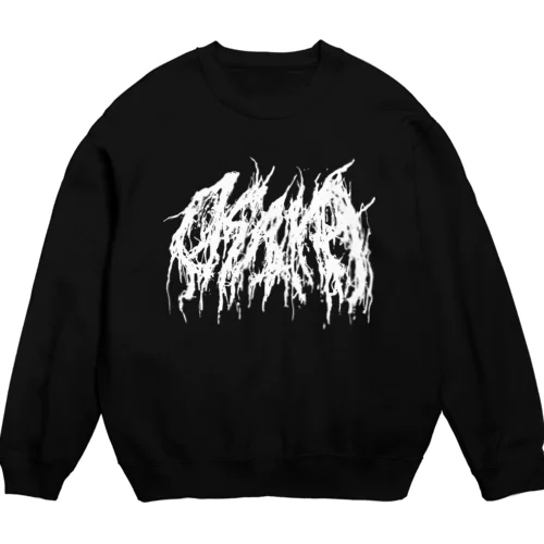 デスメタル大阪/DEATH METAL OSAKA Crew Neck Sweatshirt