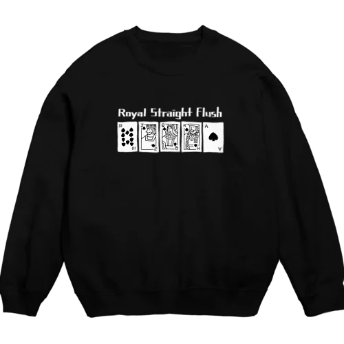 Royal Straight Flush Crew Neck Sweatshirt