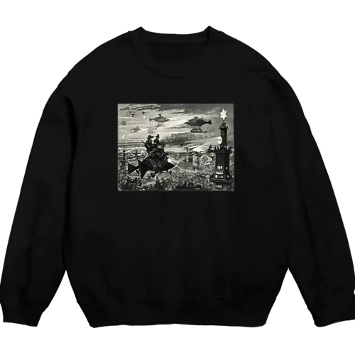 夜間飛行 Crew Neck Sweatshirt