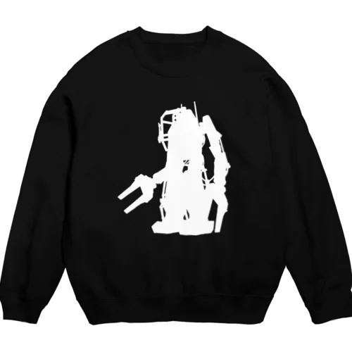 作業用重機 Crew Neck Sweatshirt