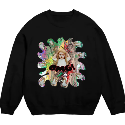 ぐにゃぐにゃいーちゃん Crew Neck Sweatshirt