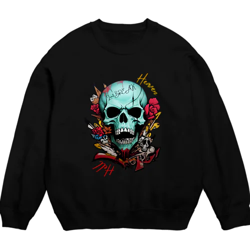  Limit BREAK/Heaven or Hell Crew Neck Sweatshirt