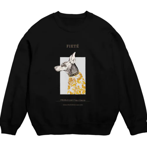 Doberman Crew Neck Sweatshirt