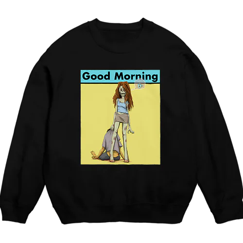 Good Morning coffee Crew Neck Sweatshirt