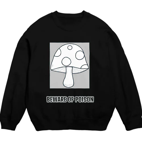 キノコ Crew Neck Sweatshirt